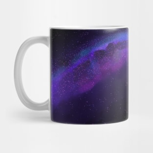 galaxy purple Mug